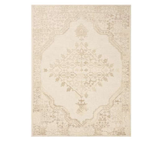 Kenley Tufted Wool Rug - 9 x 12' - Khaki