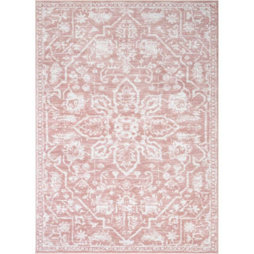 Dazzle Oriental Blush Area Rug-7'3"x9'3"