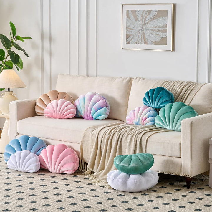 Seashell Decorative Pillow Shell Shaped Throw Pillow