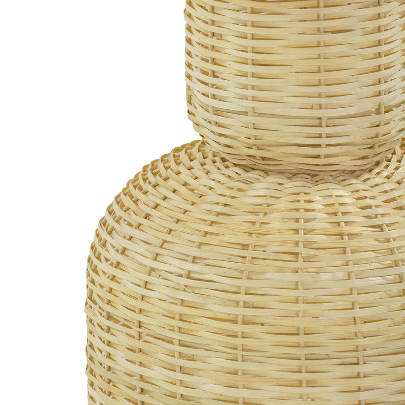 Kael Natural Rattan Floor Lamp