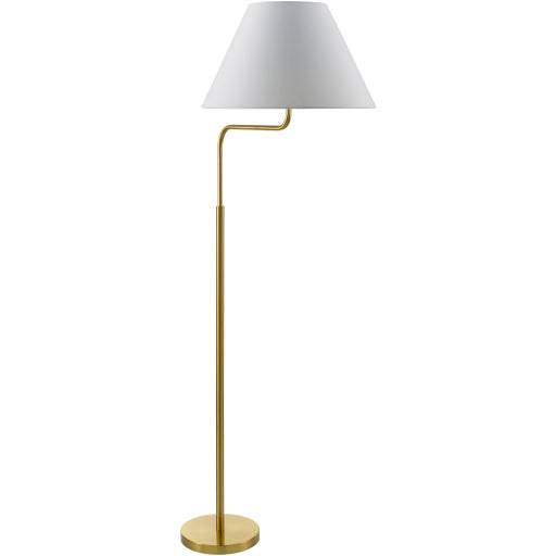 Sleek Horizon 61H x 18W x 29D Accent Floor Lamp