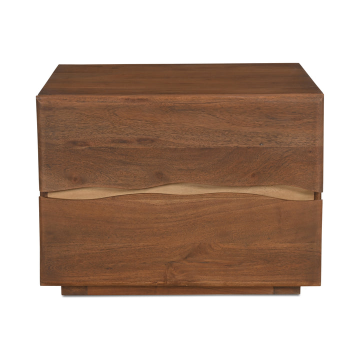Solstice Live-Edge Acacia Nightstand