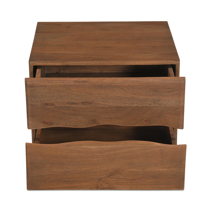 Solstice Live-Edge Acacia Nightstand