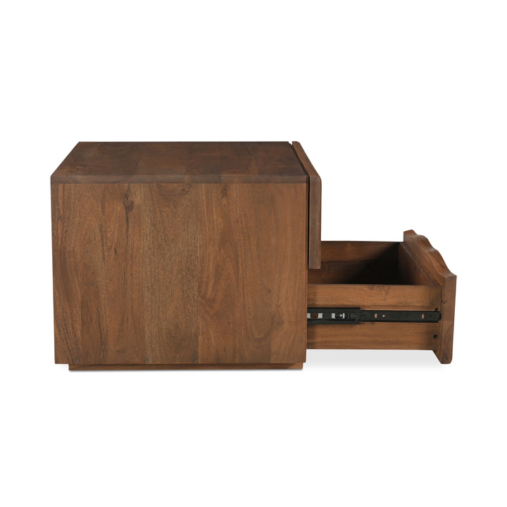 Solstice Live-Edge Acacia Nightstand