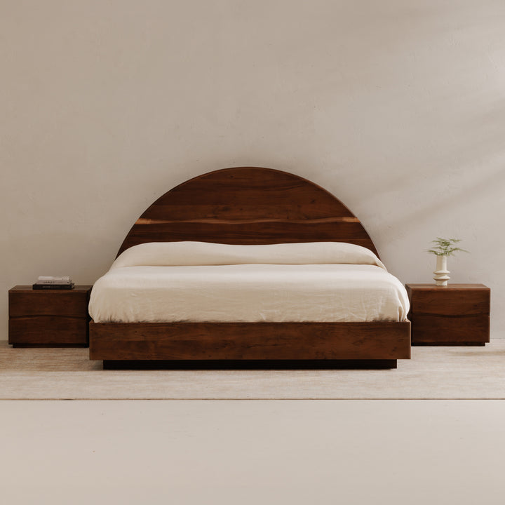 Solstice Live-Edge Acacia Nightstand