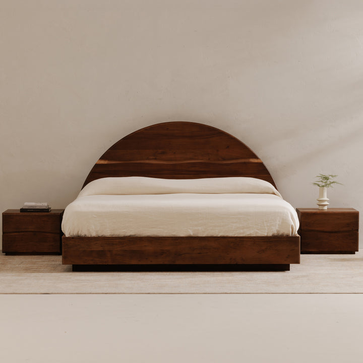 Nature's Edge Solid Acacia Contemporary Sleeper
