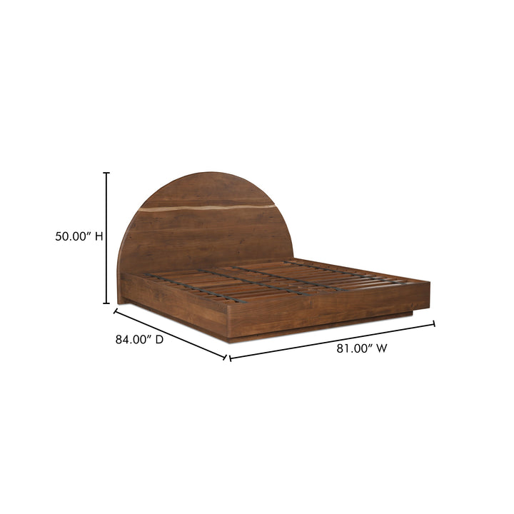 Nature's Embrace Contemporary Bed