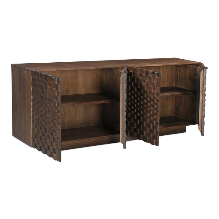 Modern Geometric Woodside Storage