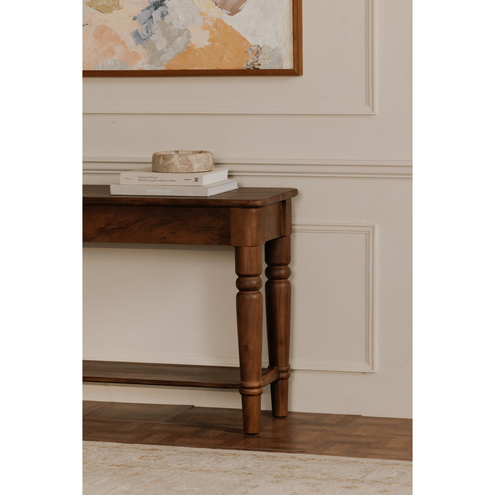 Timeless Oakwood Accent Table