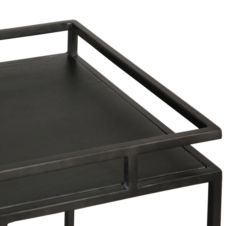 Cocktail Haven Rolling Bar Stand