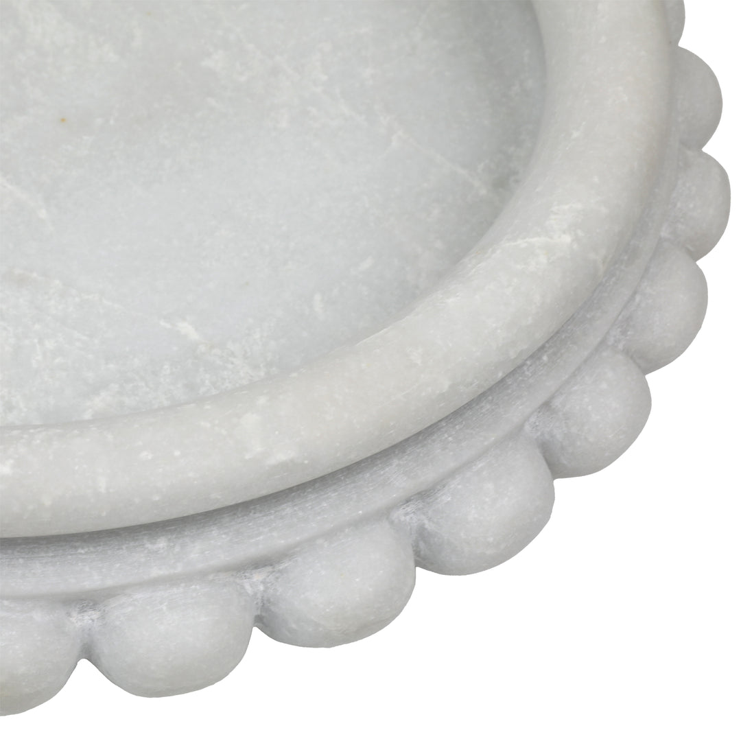 Elegant Swirl Stone Dish