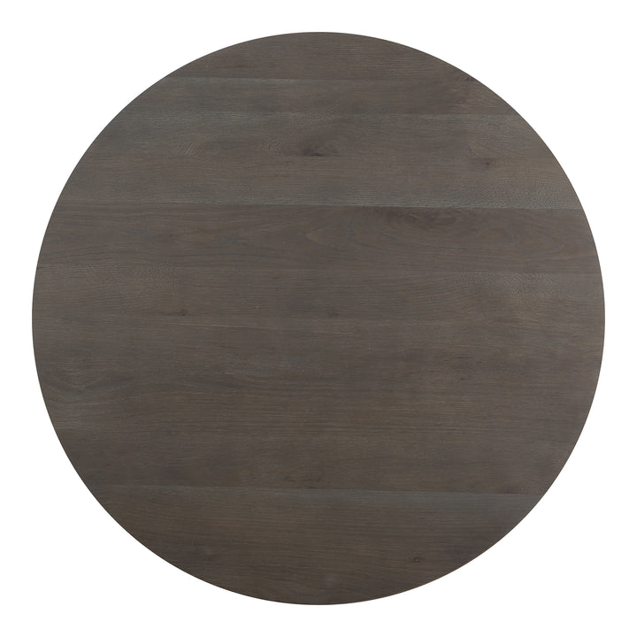 Nature's Harmony Round Oak Coffee Table