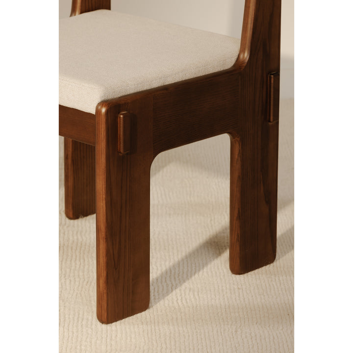 Okinawa-Inspired Retro Dining Chair Duo