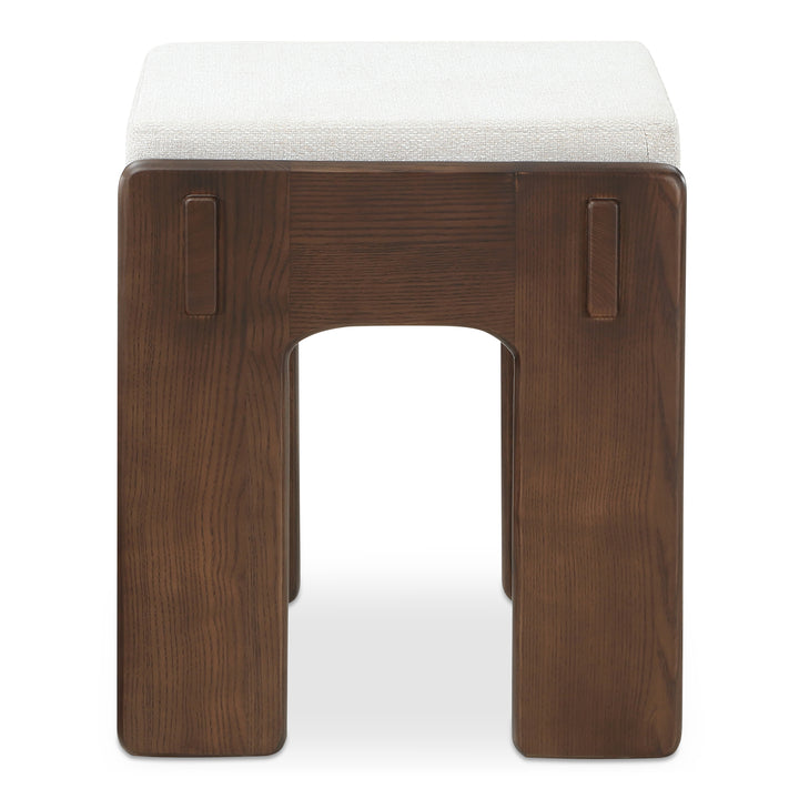 Okinawa-Inspired Walnut Leg Stool