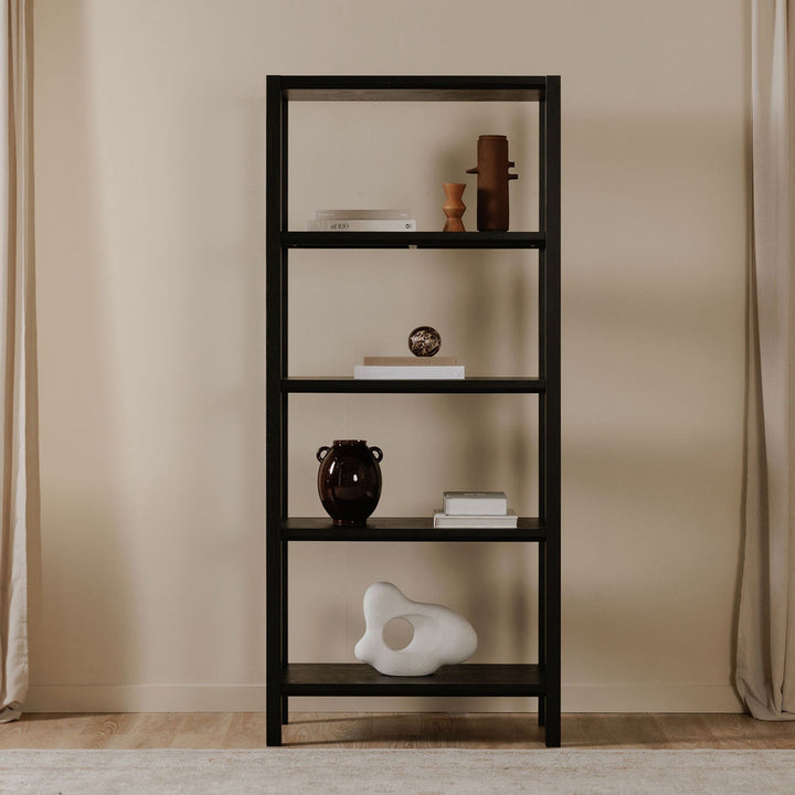 Divider-Shelf Harmony: Modern Room Dividers Bookcase