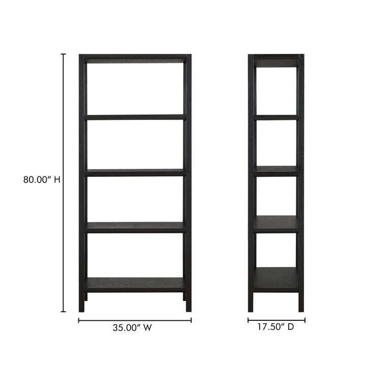 Divider-Shelf Harmony: Modern Room Dividers Bookcase