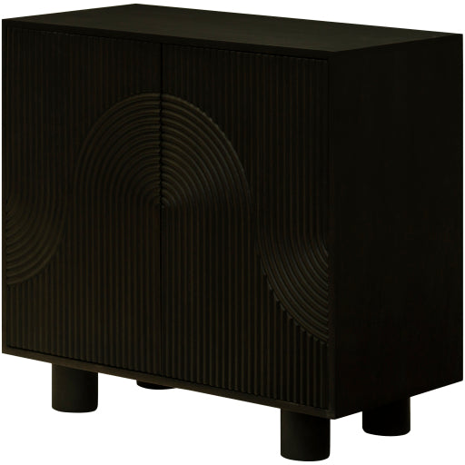 Modern Loft 30 Inch Tall Mahogany Storage Cabinet