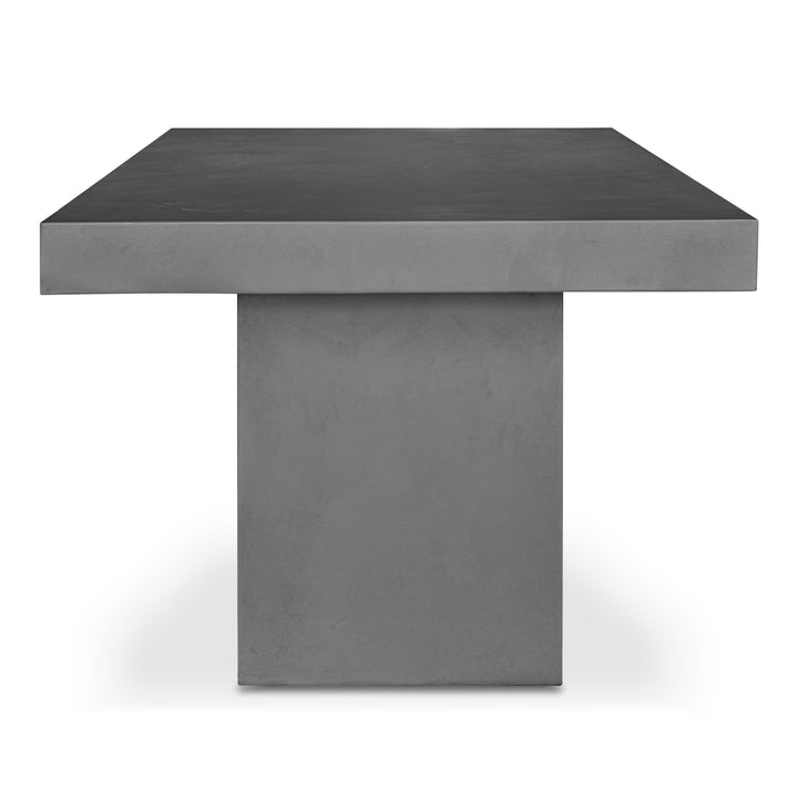 Modern Concrete & Fiber Outdoor Bistro Table