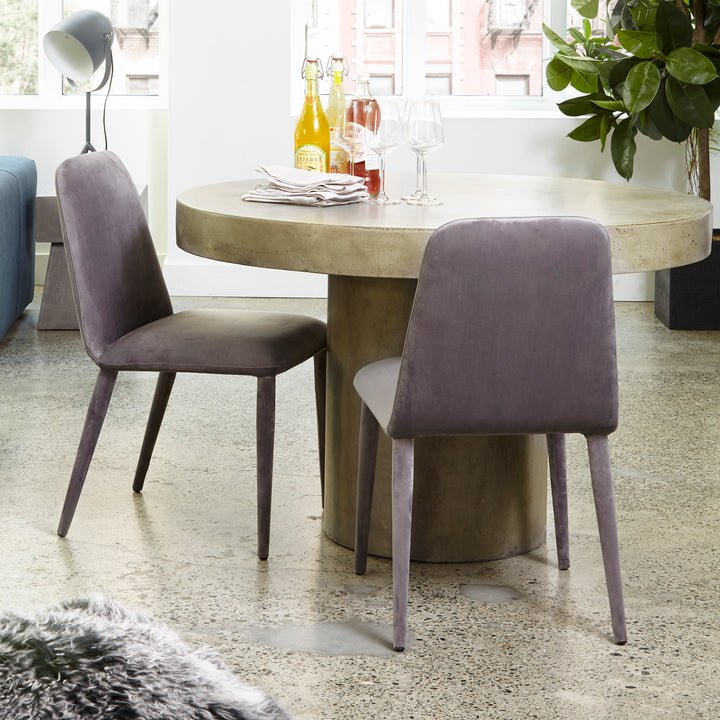 Modern Concrete Garden Round Table