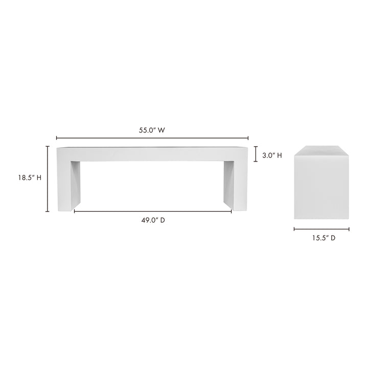 Urban Solace Concrete Bench