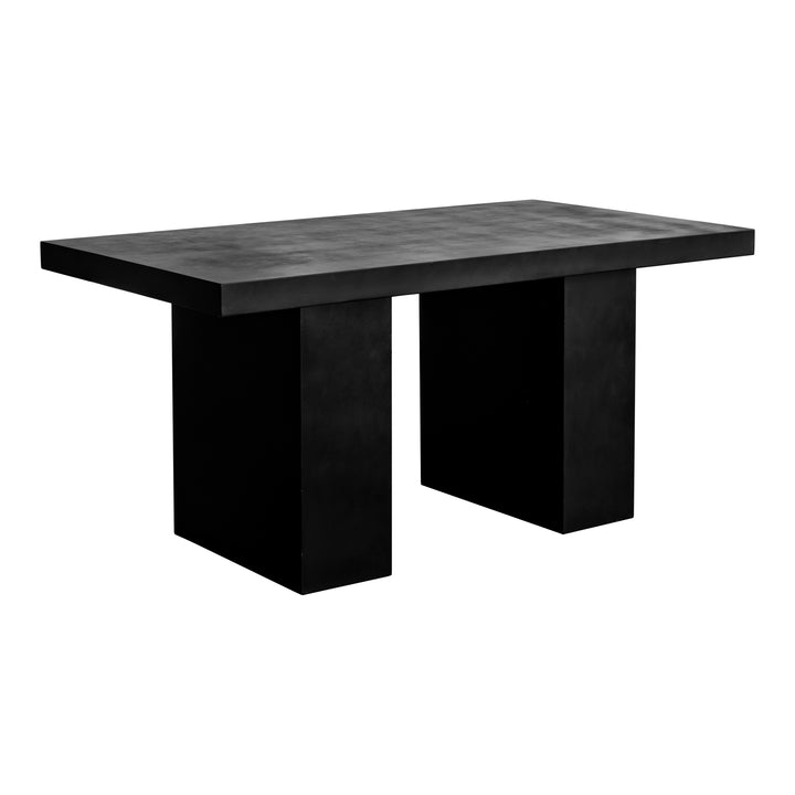 Urban Splash: Modern Fiber-Reinforced Concrete Outdoor Dining Table