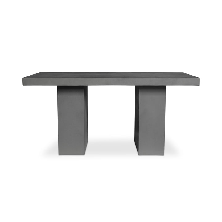 Urban Splash: Modern Fiber-Reinforced Concrete Outdoor Dining Table