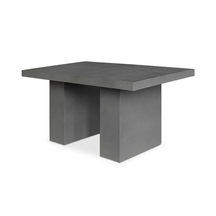 Urban Splash: Modern Fiber-Reinforced Concrete Outdoor Dining Table