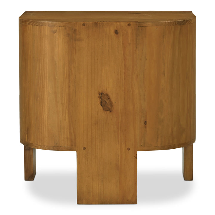 Modern Spun Three-Legged Nightstand