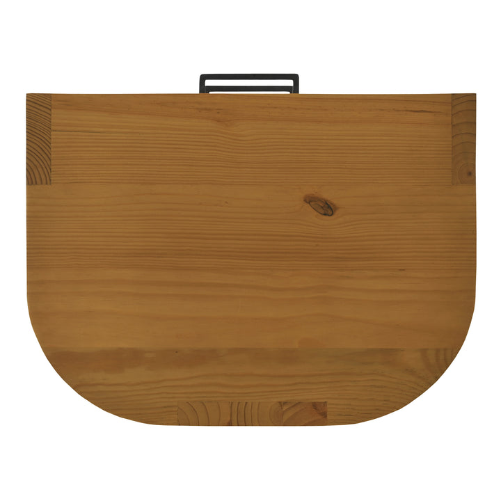 Modern Spun Three-Legged Nightstand