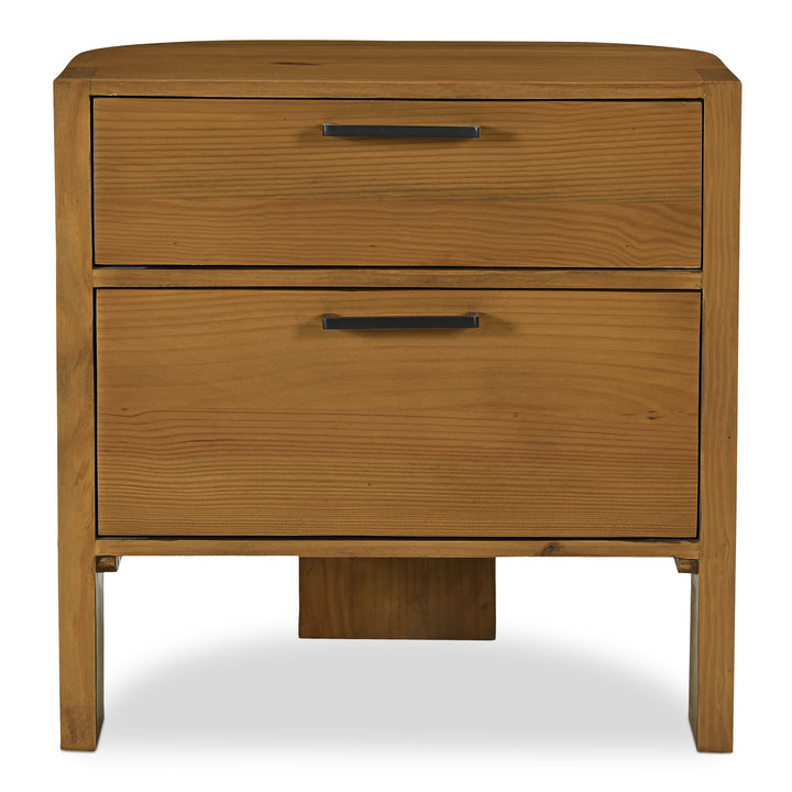 Modern Spun Three-Legged Nightstand