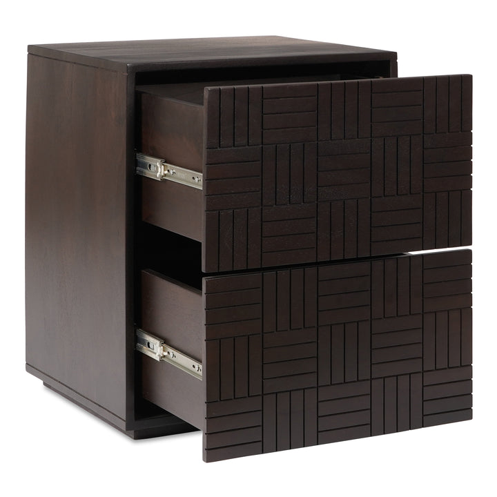 Artisanal Parquet Nightstand
