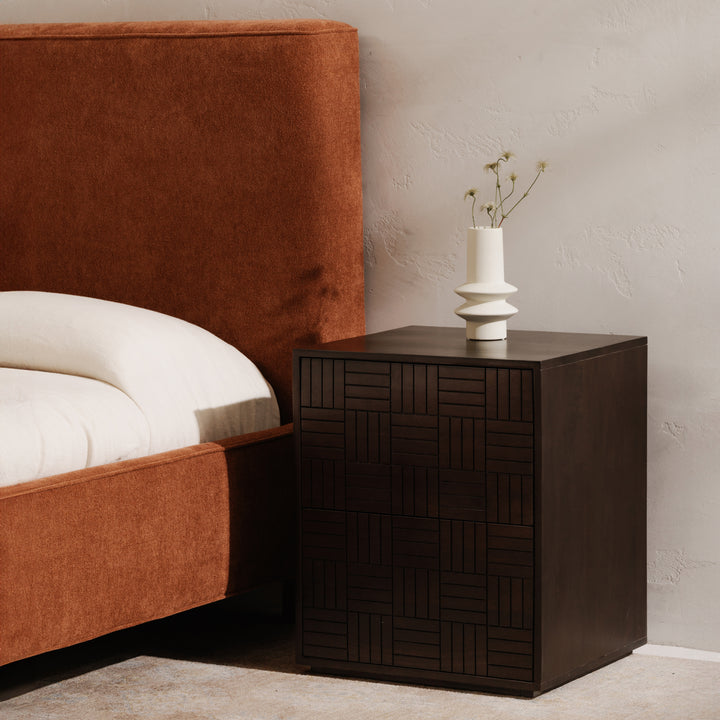 Artisanal Parquet Nightstand