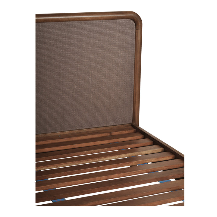 Artisan Woven Tatami Headboard Bed