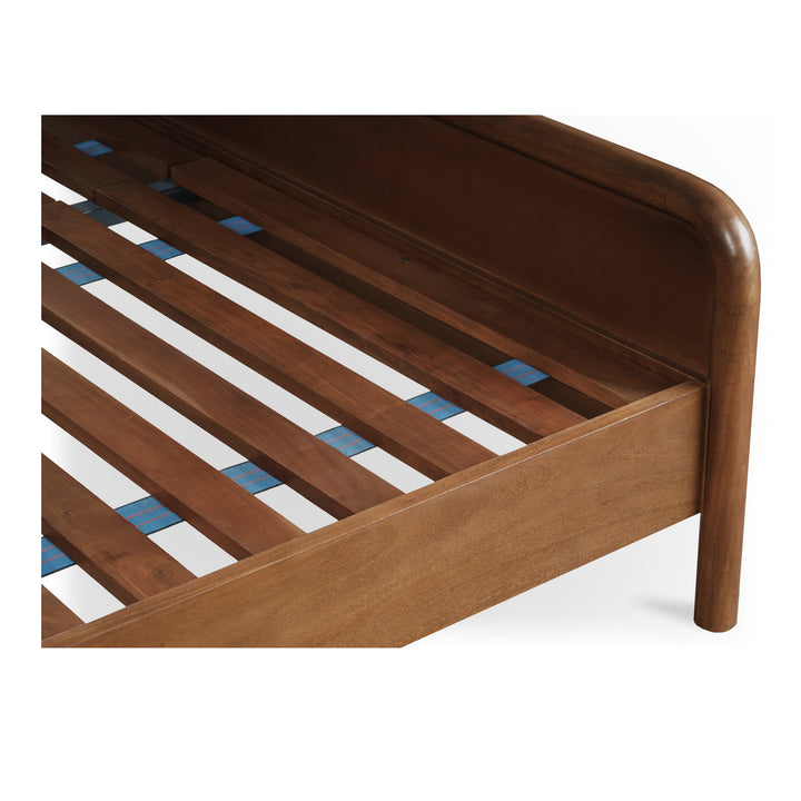 Artisan Woven Tatami Headboard Bed