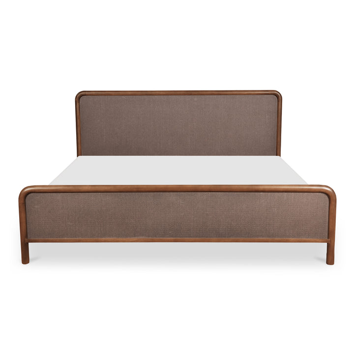 Artisan Woven Tatami Headboard Bed