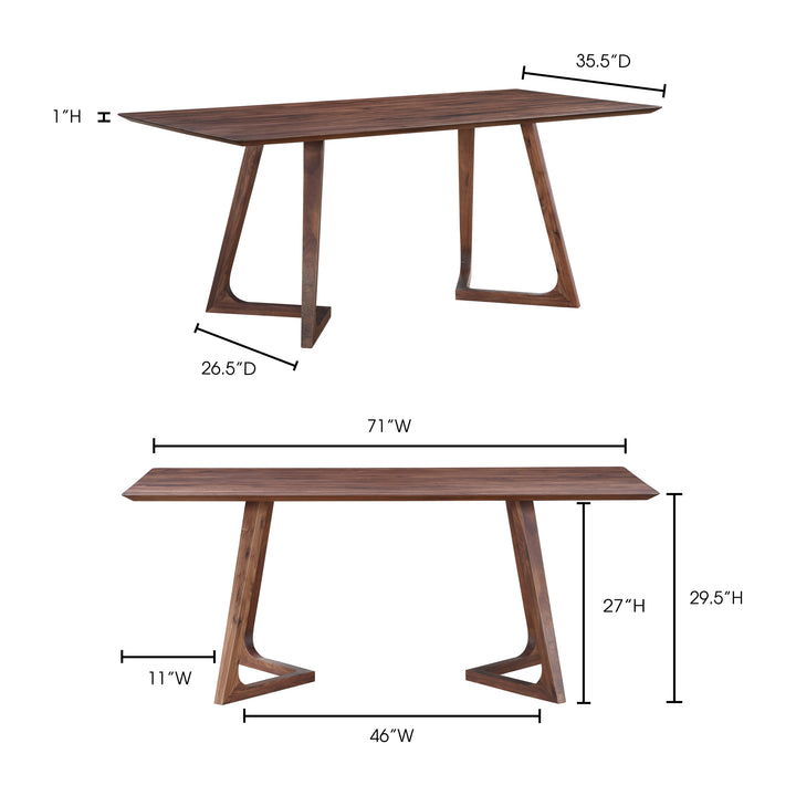 Denza Dining Table - Rectangular