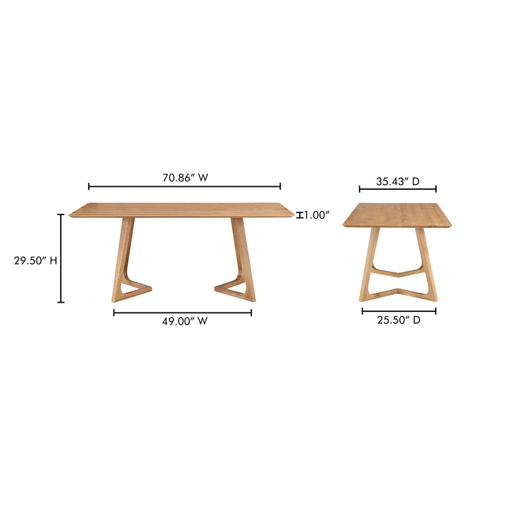 Denza Dining Table - Rectangular