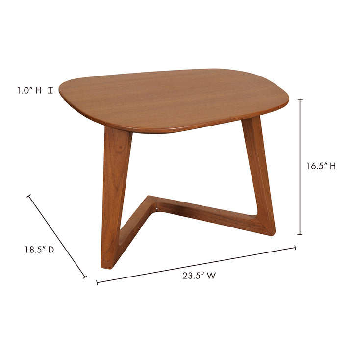 MidMod Cherry Finish End Table