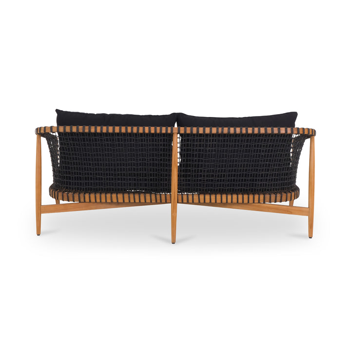 Panama-Inspired Teak Outdoor Lounge Set