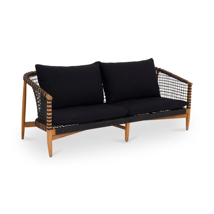 Panama-Inspired Teak Outdoor Lounge Set