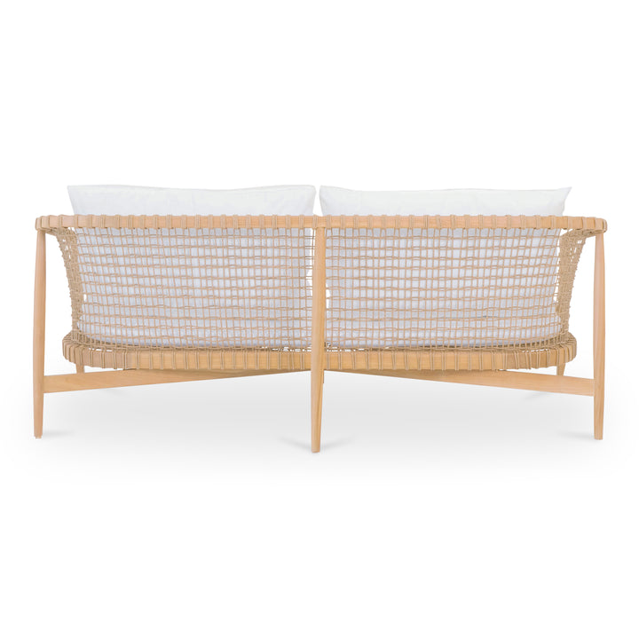 Panama-Inspired Teak Outdoor Lounge Set