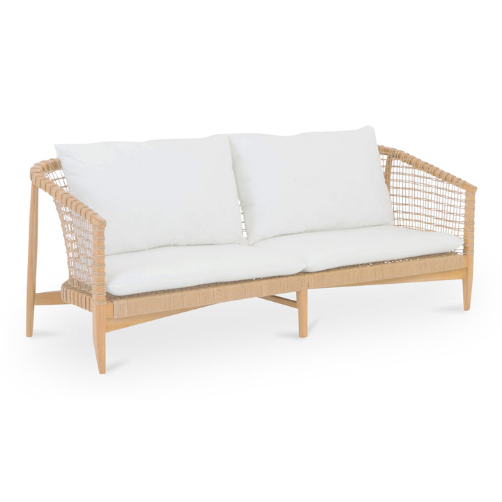 Panama-Inspired Teak Outdoor Lounge Set