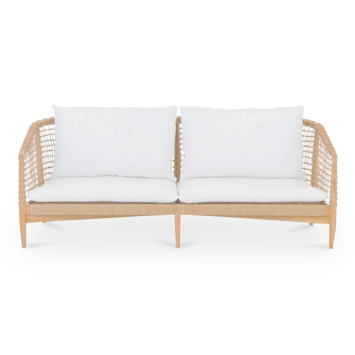 Panama-Inspired Teak Outdoor Lounge Set