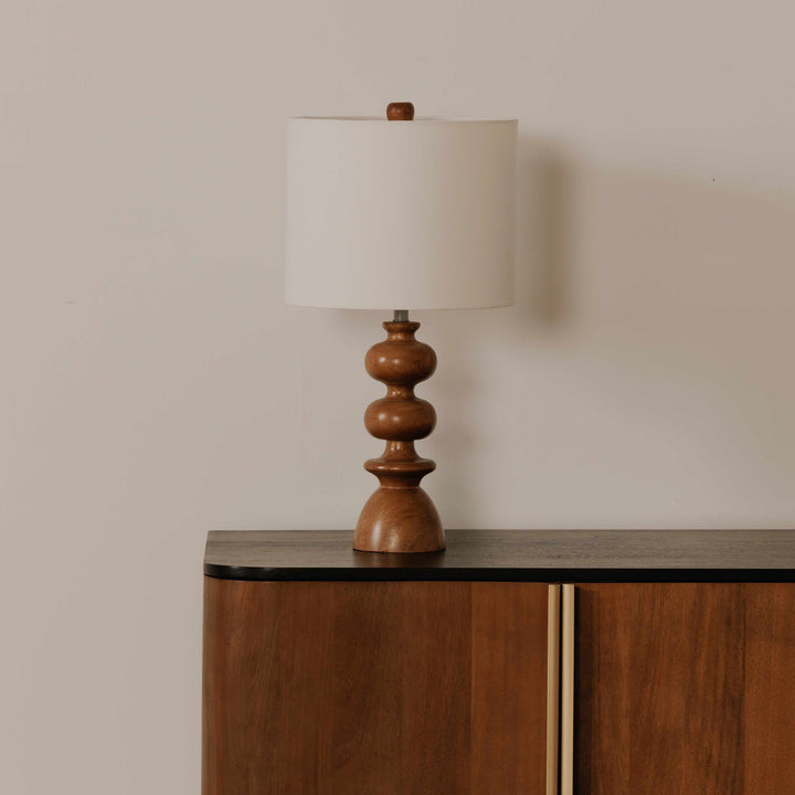 RetroSphera Wooden Table Light