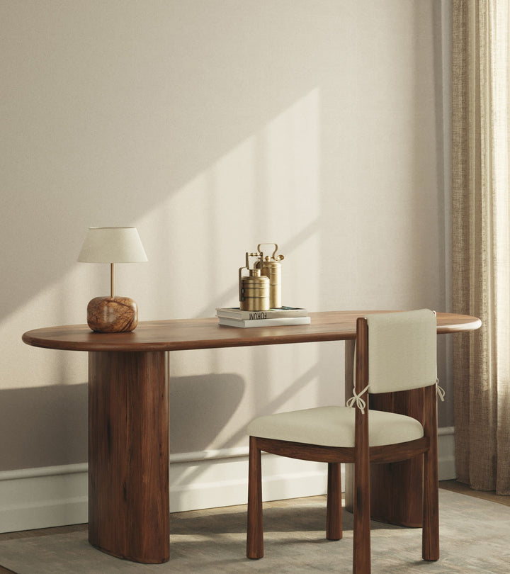 Porto Round Acacia Dining Table