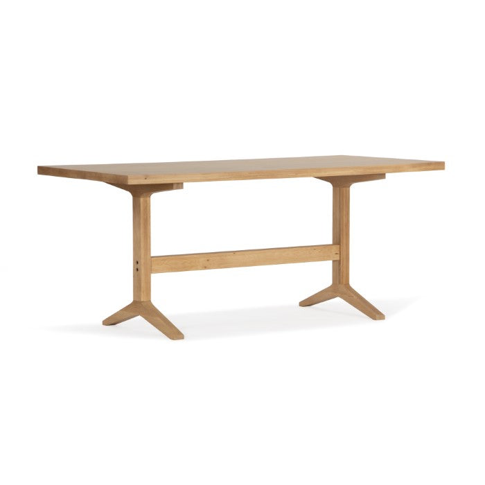 Modern Farmhouse Expansive Oak Worktable