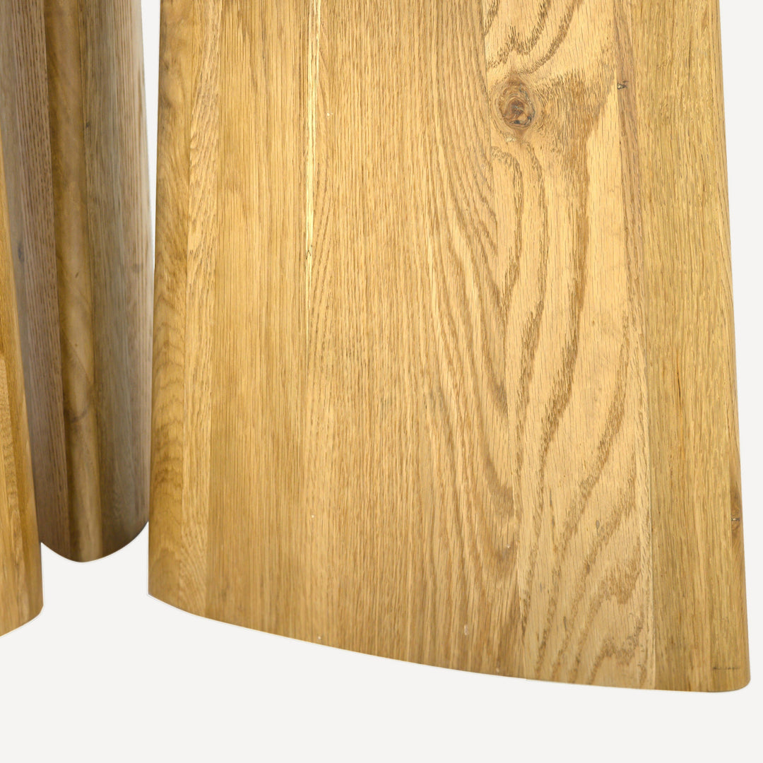 Nature's Embrace Round Oak Table