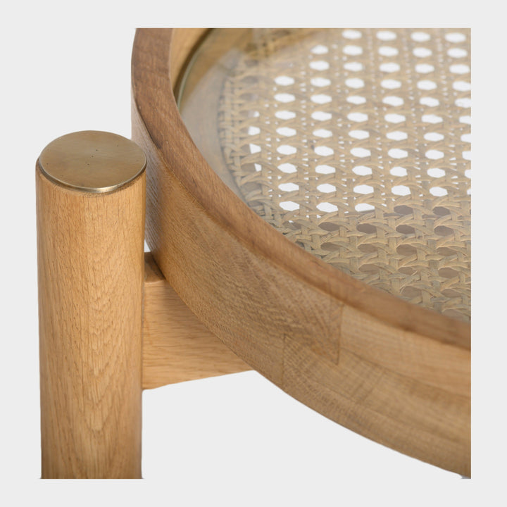 Oak Chic Mobile Bar Organizer - Charcoal