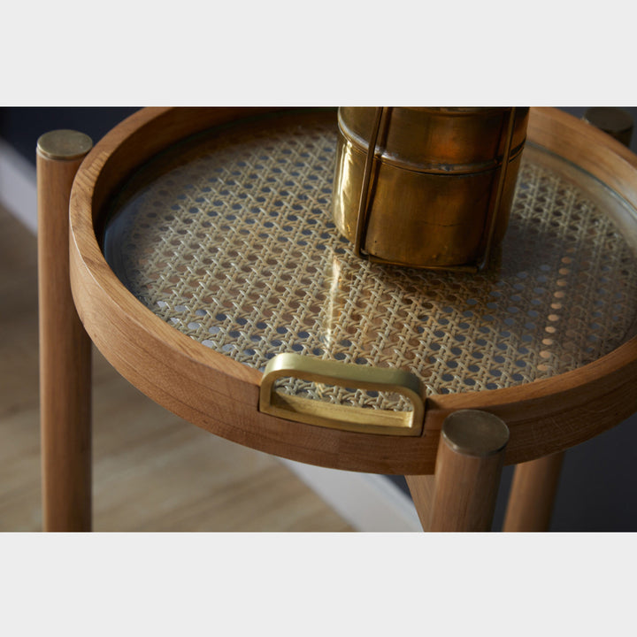 Oak Chic Mobile Bar Organizer - Charcoal