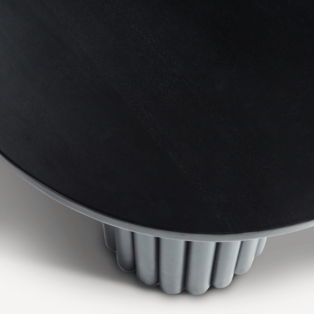 Essence Pedestal Hardwood Bar Table - Midnight Hue